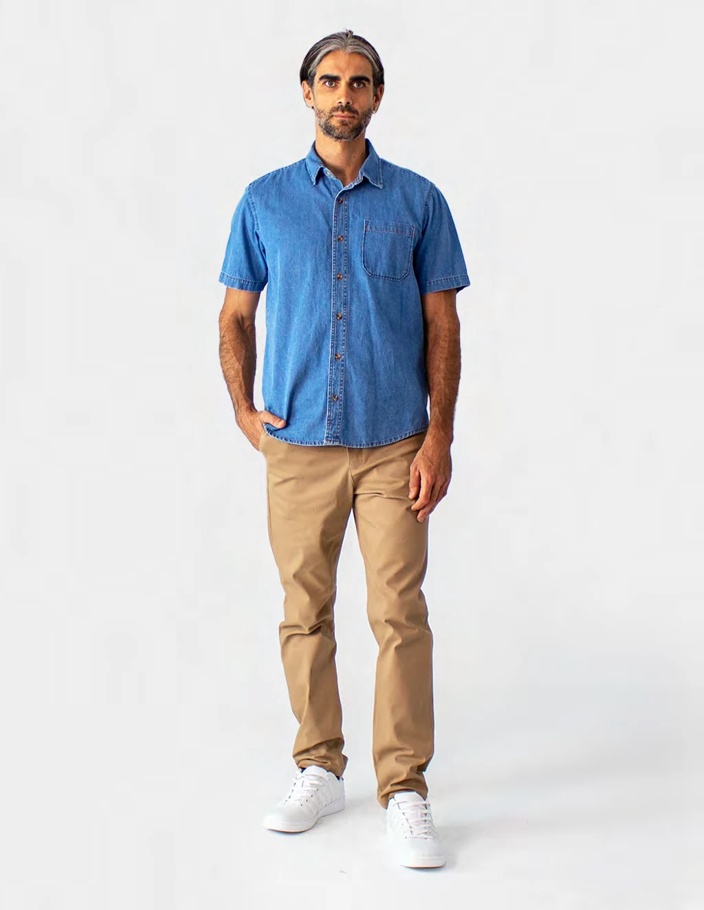 Camisa de mezclilla Victory